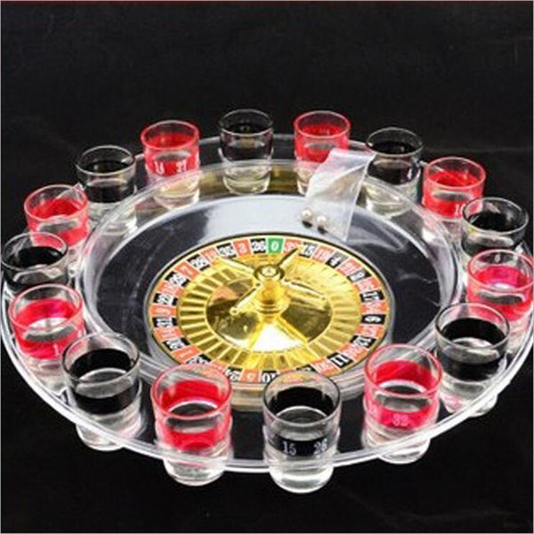 Russian Roulette Drinking Glasses Game Set