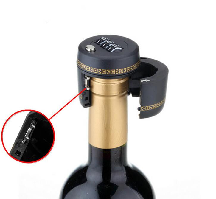 Password Protected Wine Bottle Stopper