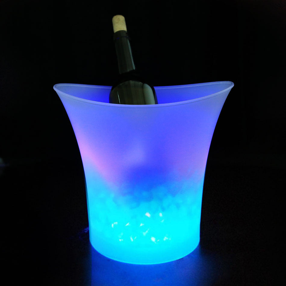 LED Light Champagne Bucket