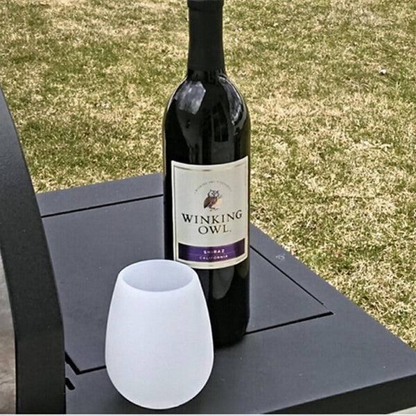 Food Grade Clear Silicone Any Beverage Glasses