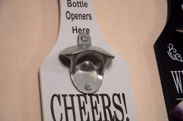 Retro Wall Mounted Beer Shaped Bottle Opener