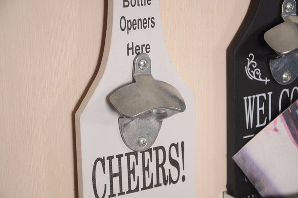 Retro Wall Mounted Beer Shaped Bottle Opener