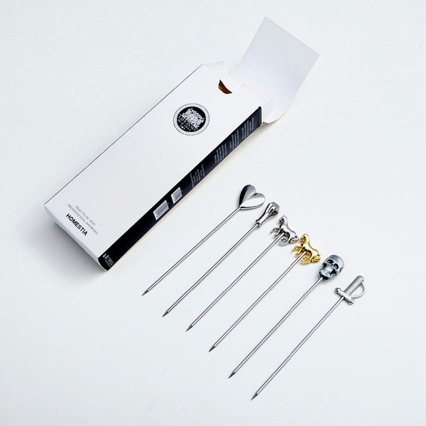 Stainless Steel Cocktail Pick and Stirring Stick
