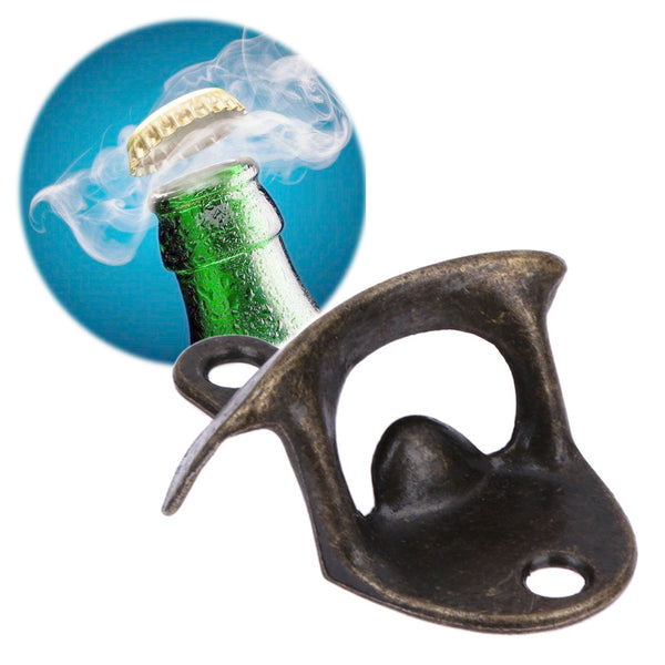 Wall Mounted Basic Bottle Opener